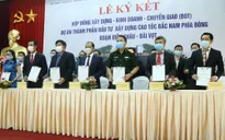 Ký kết hợp đồng dự án thành phần cao tốc Bắc - Nam đoạn Diễn Châu - Bãi Vọt