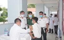 Tiêm hơn 1.500 liều vaccine phòng COVID-19 cho lực lượng phòng chống dịch trên biển Tây Nam