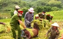 Lực lượng công an thực hiện nhiệm vụ kép đảm bảo an toàn bầu cử
