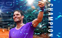 Vượt qua Djokovic, Nadal lần thứ 10 vô địch Italia mở rộng 2021