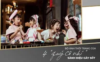 Bộ ảnh thời trang của 4 ‘quý cô nhí’ sành điệu gây sốt