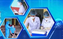 Các chiến sĩ áo trắng nơi tuyến đầu chống dịch COVID-19
