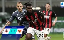 AC Milan 2-0 Benevento: Tạm chiếm vị trí nhì bảng