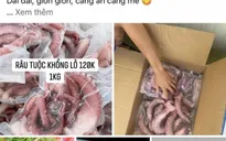 Râu bạch tuộc Nhật Bản giá siêu rẻ được bán đầy chợ mạng