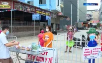 Đảm bảo đời sống công nhân trong khu cách ly