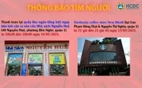 TP. Hồ Chí Minh khẩn tìm người đến Nhà sách Nguyễn Huệ, Starbucks quận 1