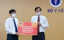 Bộ Y tế tiếp nhận hỗ trợ 160 tỷ đồng và 4 triệu liều cho quỹ mua vaccine phòng COVID-19