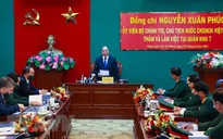 Chủ tịch nước kiểm tra công tác sẵn sàng chiến đấu của Quân khu 7