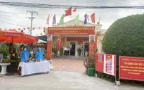 Hình ảnh bầu cử gắn liền với 5K phòng, chống dịch COVID-19