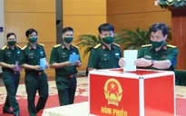 Hầu hết các khu vực của các lực lượng vũ trang đạt tỷ lệ cử tri đi bầu 100%