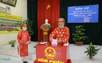100% cử tri đi bầu ở một số tổ bầu cử, có nơi hoàn thành lúc 6h50 sáng