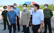 Phó Thủ tướng Vũ Đức Đam kiểm tra một số điểm cách ly, phong toả tại 'tâm dịch' Bắc Giang