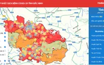 Bắc Ninh triển khai bản đồ dịch tễ COVID-19 điện tử