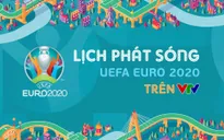 Lịch phát sóng chính thức UEFA EURO 2020 trên các kênh sóng của VTV
