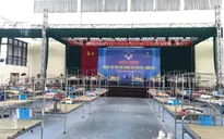 Cận cảnh khu cách ly gần 600 giường cho người nhiễm SARS-CoV-2 không triệu chứng