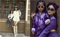 Mẹ con Á hậu Diễm Trang “chất lừ” trong bộ ảnh streetstyle