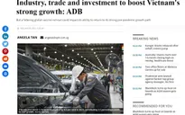 ADB dự báo kinh tế Việt Nam tăng trưởng mạnh mẽ và vững chắc