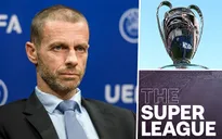 UEFA ra án phạt cho các CLB tham gia Super League