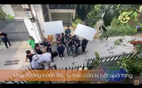 Hậu trường Hãy nói lời yêu: Quỳnh Kool rã rời tay chân khi trèo qua cổng sắt
