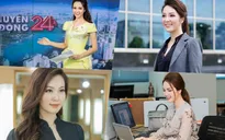 Ngắm gu thời trang công sở ở VTV của Á hậu Thụy Vân