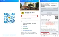 Nhận mã QR tờ khai y tế qua Zalo giúp giảm thao tác chụp màn hình
