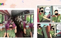 Kể chuyện nơi tâm dịch COVID-19 qua truyện tranh