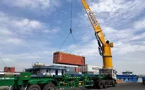 Hàng container qua cảng biển tăng 22% trong nửa năm 2021