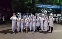 Xuyên đêm lấy 6.000 mẫu xét nghiệm liên quan ca bệnh COVID-19 mới ở Diễn Châu, Nghệ An