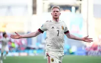 De Bruyne tỏa sáng đẳng cấp ngay trận đầu tiên ra sân tại EURO 2020