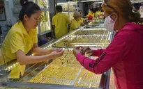 Giá vàng giảm sâu, mất mốc 57 triệu đồng/lượng
