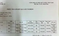 Sở Y tế Nghệ An đề nghị công an điều tra việc “rò rỉ” kết quả xét nghiệm COVID-19