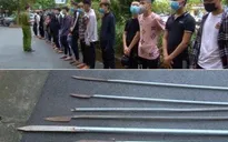 Khởi tố 14 thiếu niên mang hung khí, lạng lách trên đường