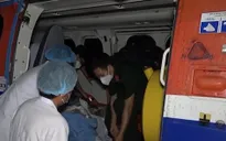 Bay cấp cứu quân nhân từ Trường Sa về đất liền