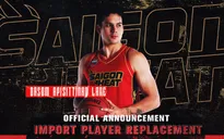 Saigon Heat công bố ngoại binh thay thế cho mùa giải VBA 2021