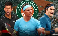 Vòng 2 đơn nam Roland Garros: Federer, Nadal và Djokovic cùng tiến vào vòng trong
