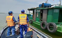 Bộ Tư lệnh Vùng Cảnh sát biển 1 tạm giữ 25.000 lít dầu DO không rõ nguồn gốc