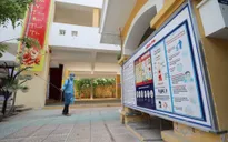Hà Nội: Phun khử khuẩn các điểm thi của kỳ thi tuyển sinh vào lớp 10