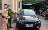 Phát hiện lái xe sử dụng tem kiểm định giả 200.000 đồng mua trên mạng