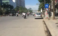 Hà Nội: Đường Liễu Giai tổ chức rào chắn, phân luồng giao thông
