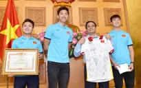 Đội tuyển bóng đá nam quốc gia vinh dự nhận Bằng khen của Thủ tướng Chính phủ