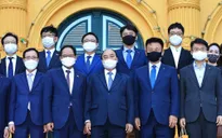 Chủ tịch nước gặp mặt Chủ tịch Hội người Hàn Quốc tại Việt Nam