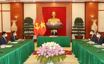 Tổng Bí thư Nguyễn Phú Trọng điện đàm với Tổng thống Hàn Quốc