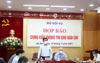 Bộ Nội vụ thông tin chính thức về vấn đề sáp nhập tỉnh