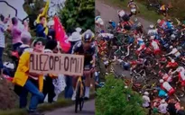 Bắt giữ nữ CĐV gây tai nạn liên hoàn tại Tour de France