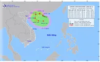 Bão số 3 giật cấp 14, hướng đi liên tục thay đổi