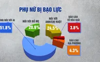 Hơn 30% phụ nữ từng hứng chịu bạo lực gia đình