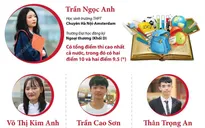 Những gương mặt thủ khoa trong Kỳ thi tốt nghiệp THPT năm 2021