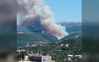 Cháy rừng nghiêm trọng tàn phá miền Bắc Lebanon