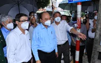 Chủ tịch nước Nguyễn Xuân Phúc thăm đồng bào TP Hồ Chí Minh