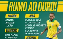 ĐT Brazil công bố danh sách dự Olympic Tokyo: Dani Alves góp mặt, Arsenal đóng góp 2 ngôi sao